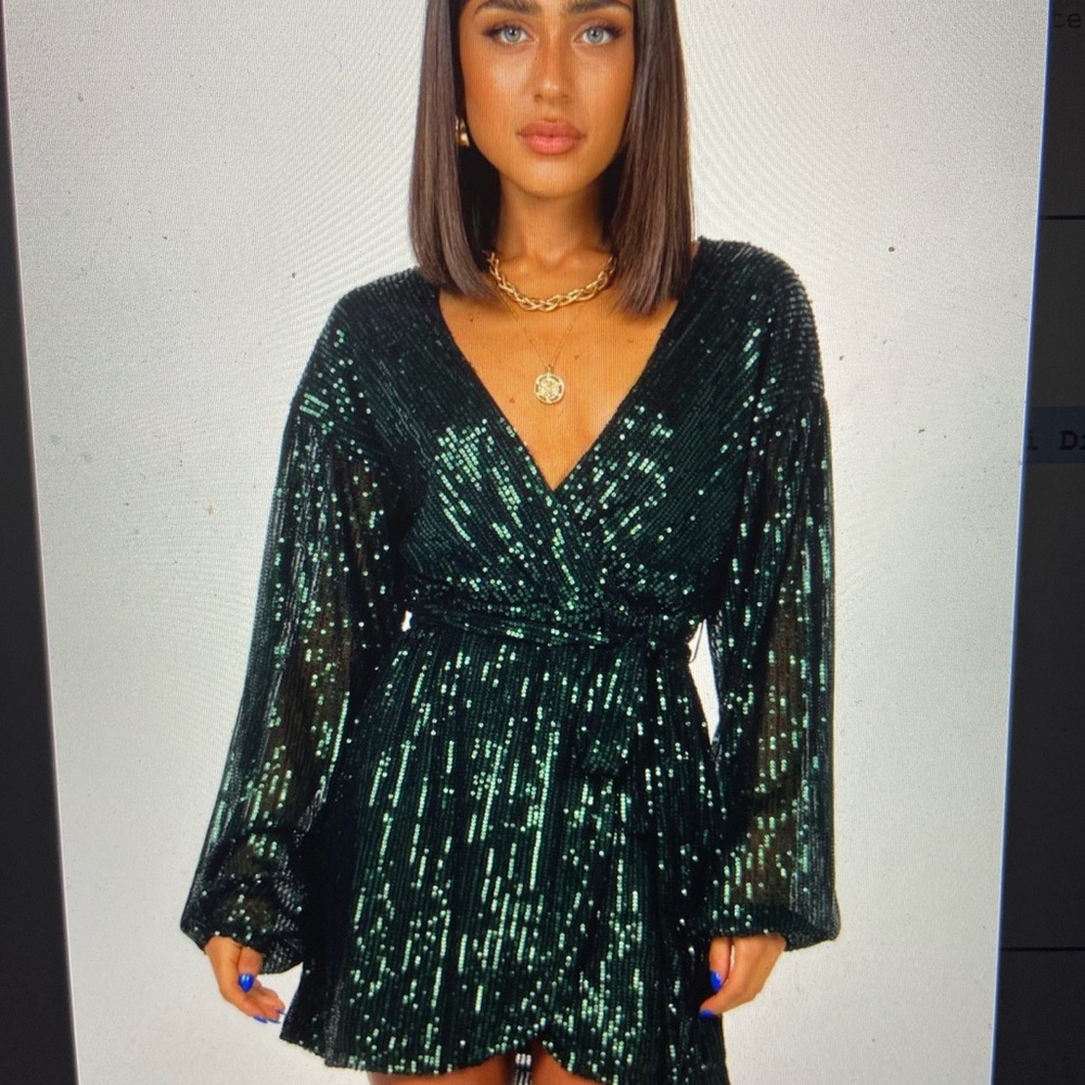 NWT PRINCESS POLLY SEQUIN MINI DRESS